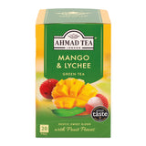Ahmad Tea Mango & Lychee Green Tea, 20 Count