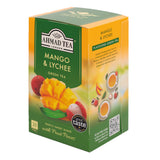 Ahmad Tea Mango & Lychee Green Tea, 20 Count