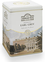 Ahmad Tea Earl Grey Aromatic Loose Tea in Tin, 500 g (Pack of 1)