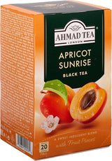 Ahmad Tea Apricot Sunrise Black Tea, 20 Count