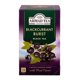 Ahmad Tea Blackcurrant Burst Black Tea, 20 Count