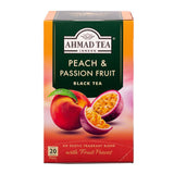 Ahmad Tea Peach and Passion Fruit Black Tea, 20 Count