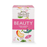 Ahmad Tea Beauty - Peach, Carob & Rose Petals, 20 Count