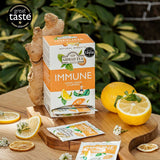 Ahmad Tea Immune - Lemon, Ginger & Turmeric, 20 Count