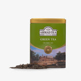 Ahmad Tea Green Tea Pure (Loose Leaf) in Tin, 100 Grams