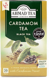 Ahmad Tea Cardamom Black Tea, 20 Count