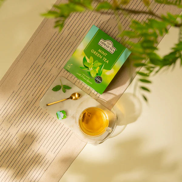 Ahmad Tea Mint Green Teabags, 100 Count