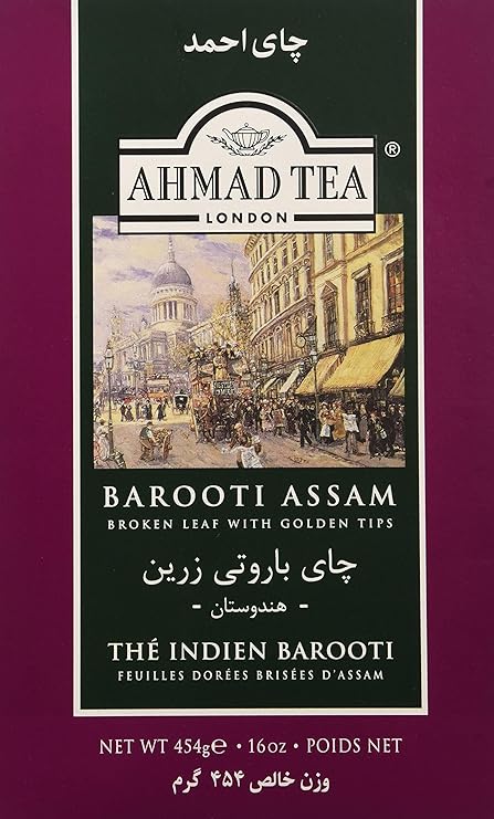 Ahmad Tea Barooti Assam Loose Leaf Tea, 454 grams