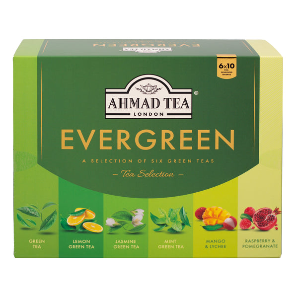 Ahmad Tea Evergreen Selection 60 Teabags