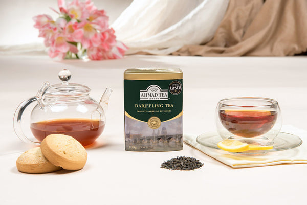 Ahmad Tea Darjeeling Tea (Loose Leaf) in Tin, 100 gram