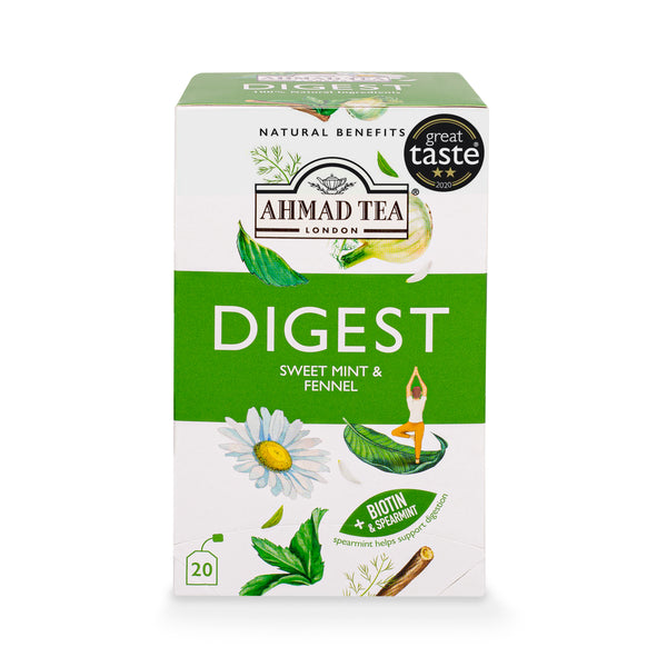 Ahmad Tea Digest - Sweet Mint & Fennel, 20 Count
