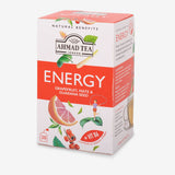 Ahmad Tea Energy - Grapefruit, Mate & guarana Seed, 20 Count