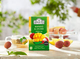 Ahmad Tea Mango & Lychee Green Tea, 20 Count