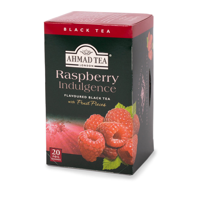 Ahmad Tea Raspberry Indulgence Black Tea, 20 Count