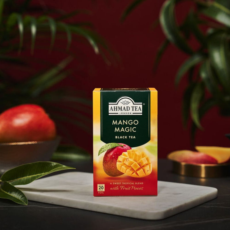 Ahmad Tea Mango Magic Fruity Black Tea,20 Count