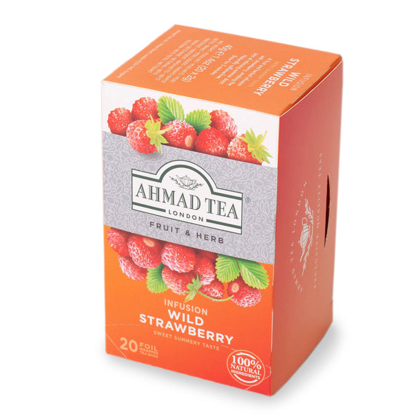 Wild Strawberry Herbal Tea, 20 Count