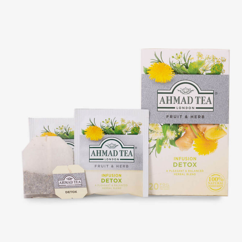 Ahmad Tea Detox Herbal Tea,20 Count